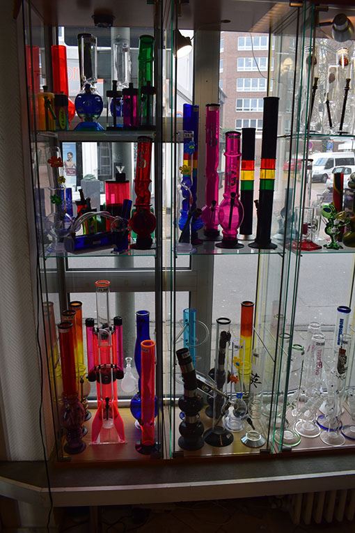 Vitrine im Laden